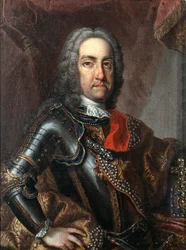 Kaarle VI (1685-1740), Pyhän saksalais-roomalaisen keisarikunnan keisari, Itävallan keisarinna Maria Teresian (1717-80) isä, 1762 (postuumi muotokuva)